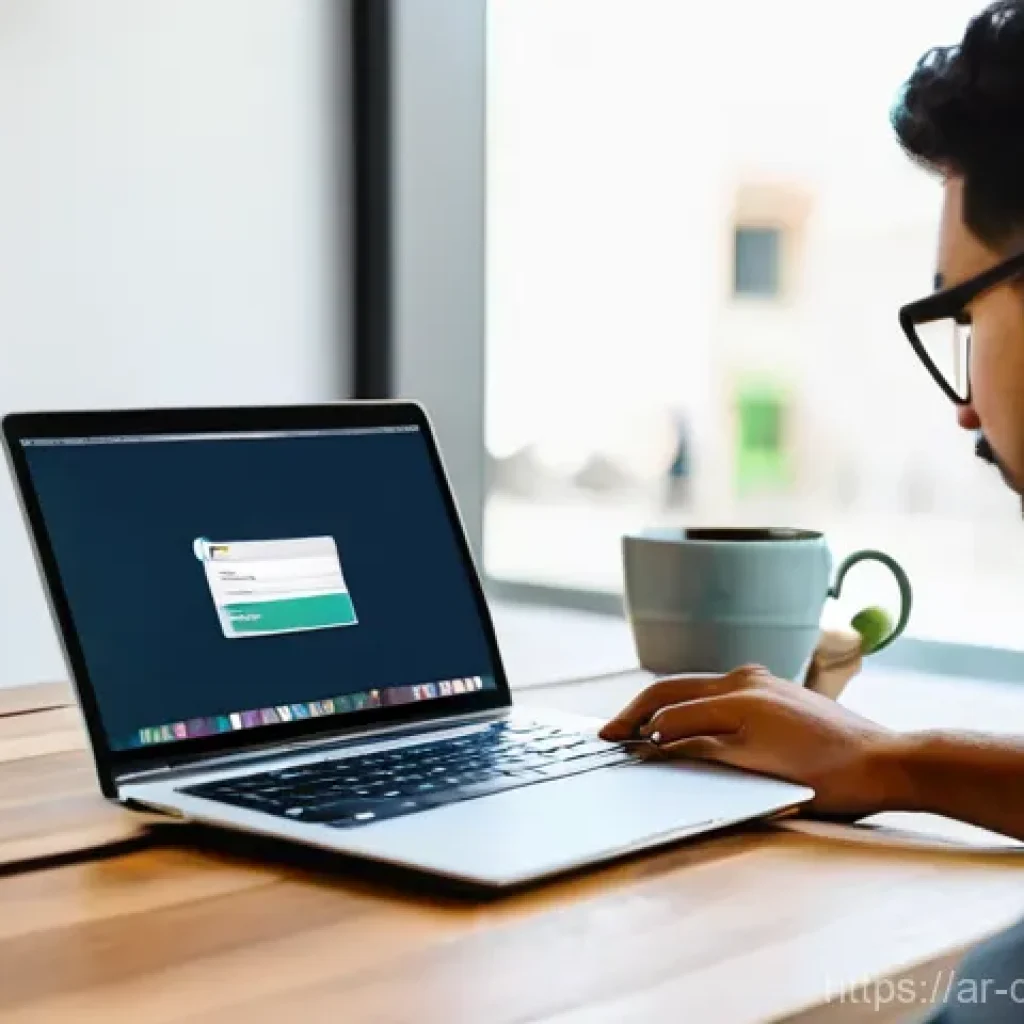 디지털 노마드가 사용하는 소프트웨어 리뷰 - **Digital Nomad Focused on Project Management in a Modern Cafe**
A diverse digital nomad, appear...