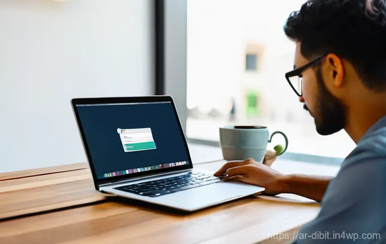 디지털 노마드가 사용하는 소프트웨어 리뷰 - **Digital Nomad Focused on Project Management in a Modern Cafe**
A diverse digital nomad, appear...